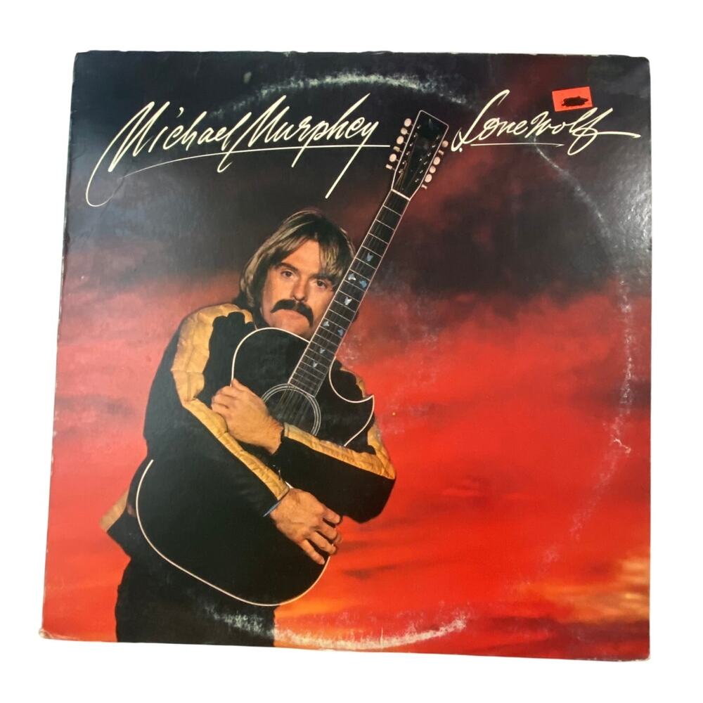 Vtg Michael Murphy Lone Wolf Record Epic 1978 Country Rock Folk JE 35013